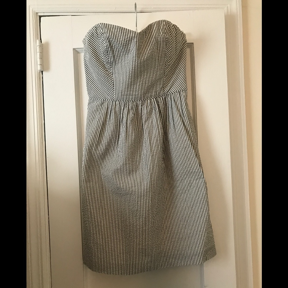 NWT J.Crew Seersucker Summer Dress